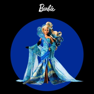 Barbie x MoMA Vincent van Gogh The Starry Night h[